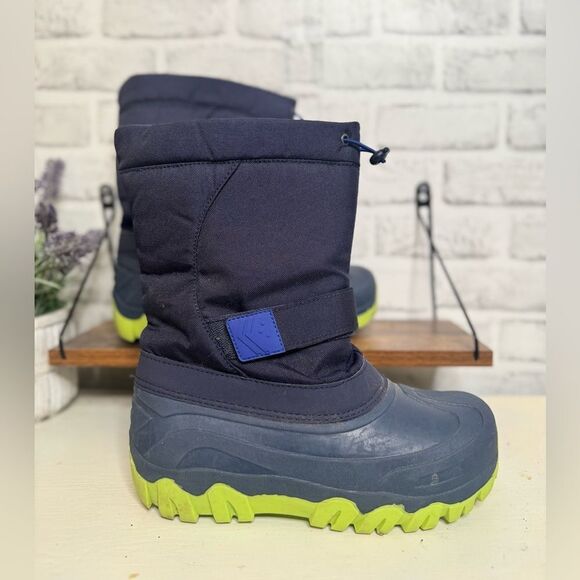 Thermolite Navy Blue Winter Snow-boots Size 5 - Picture 3 of 6